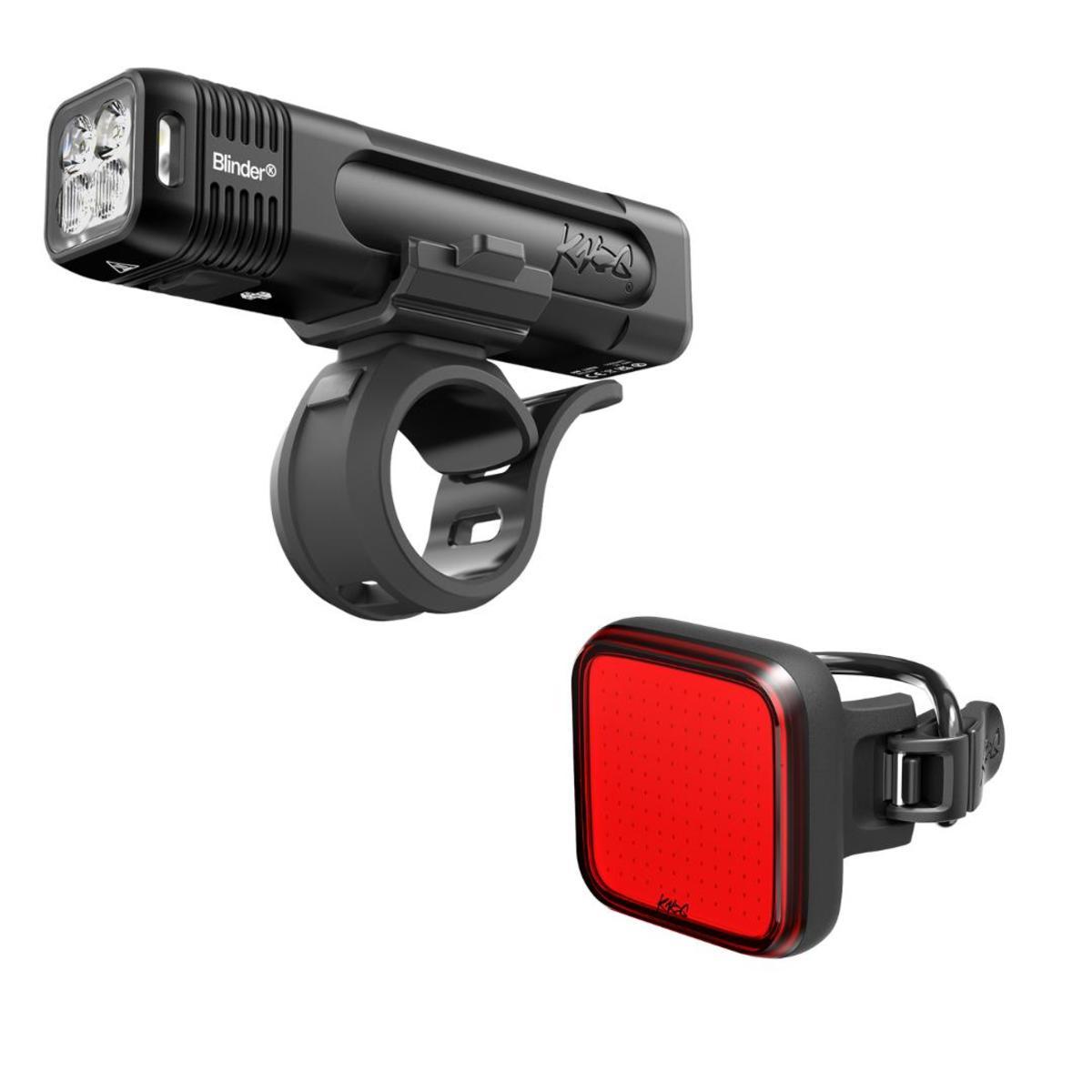 Knog Blinder 1000 + Blinder Square Bike Lightset