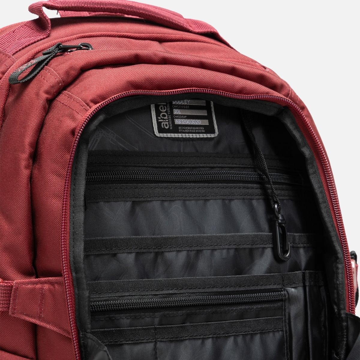 Albek Dudley Backpack Burgundy