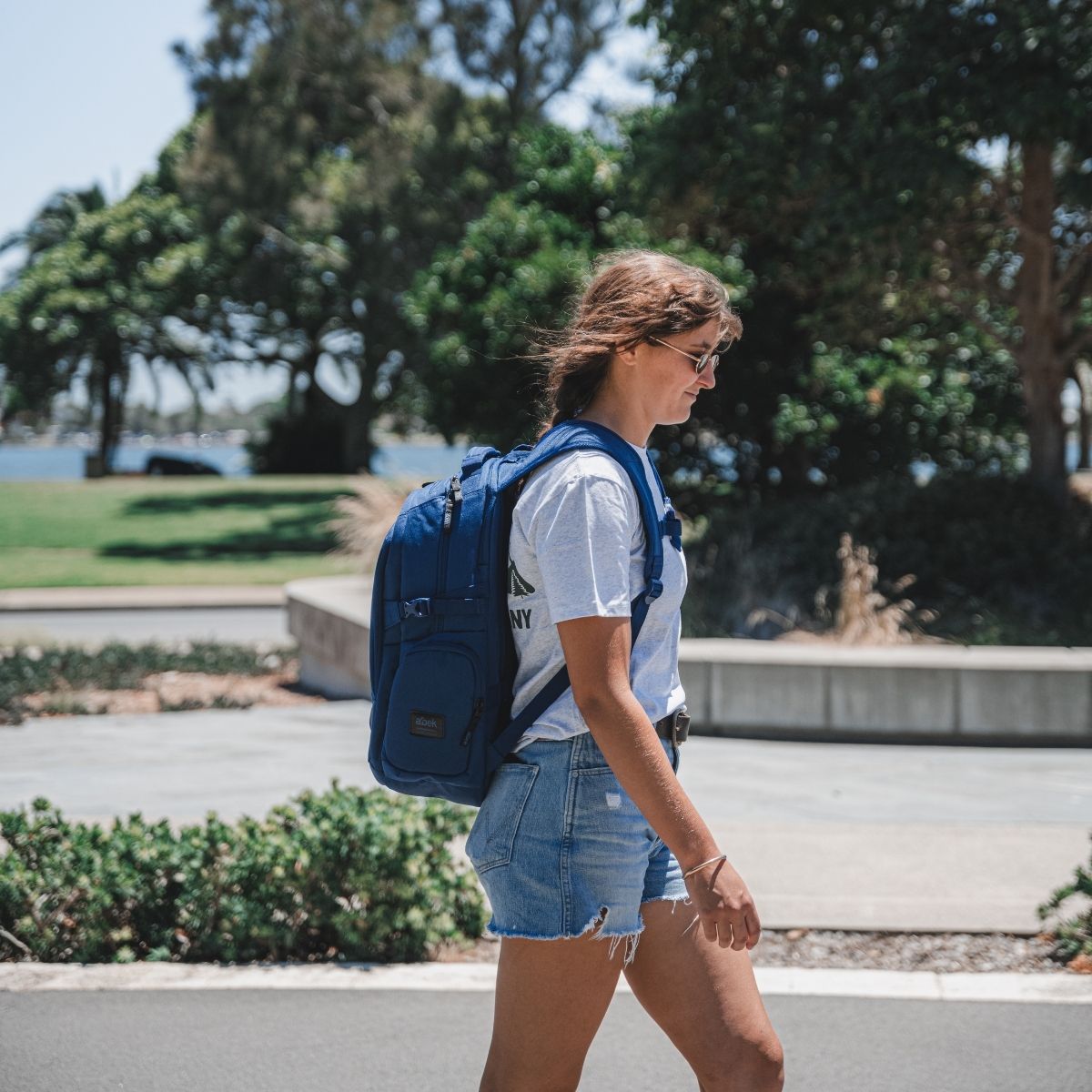 Albek Dudley Backpack Poseidon Blue