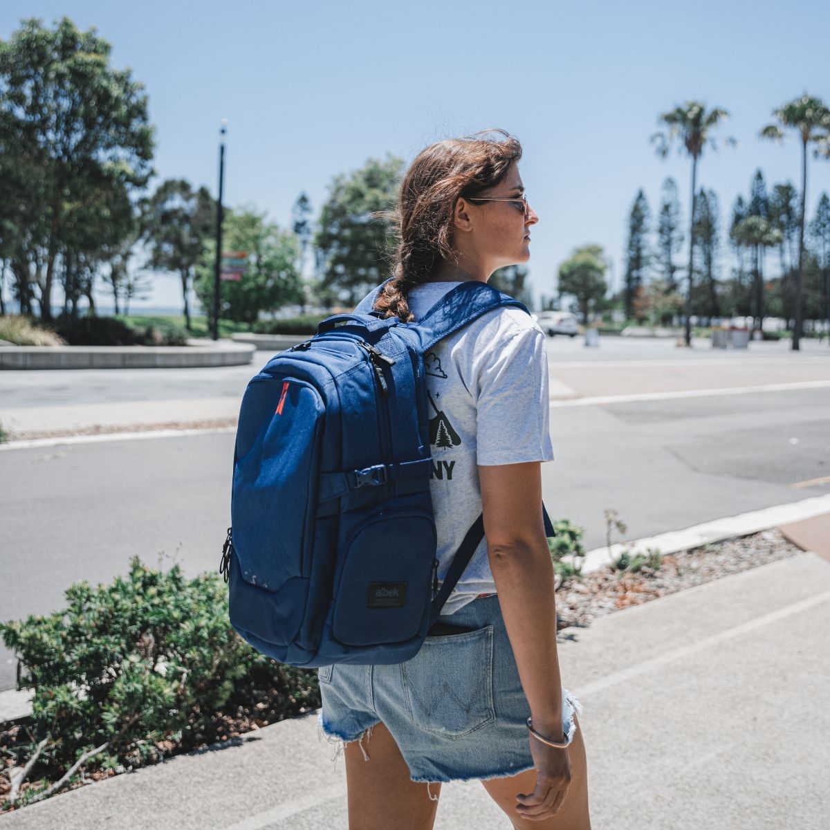 Albek Dudley Backpack Poseidon Blue