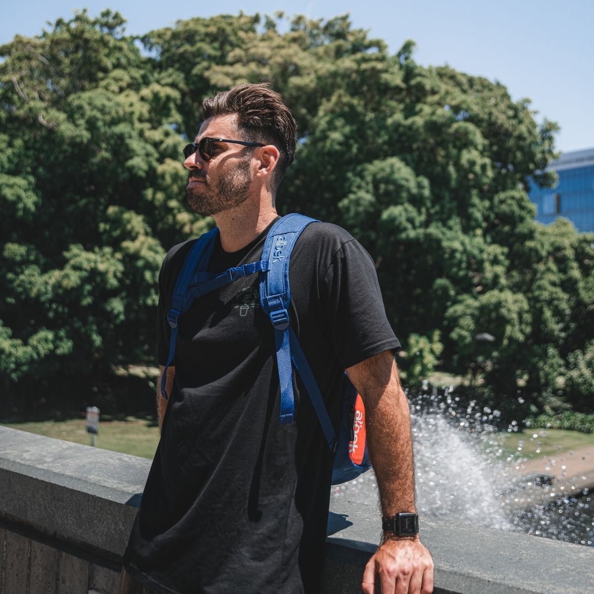 Albek Dudley Backpack Poseidon Blue