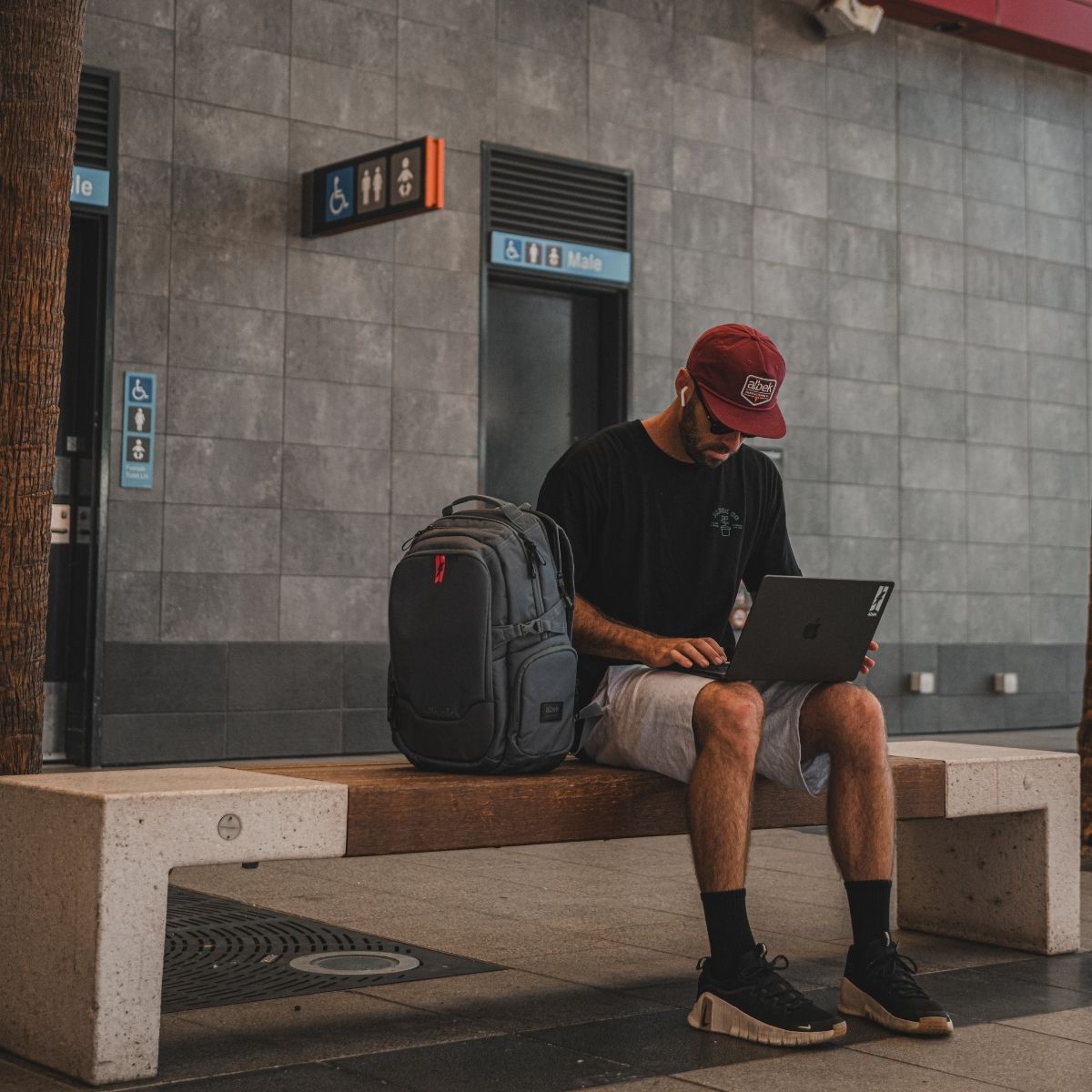 Albek Dudley Backpack Steel Grey