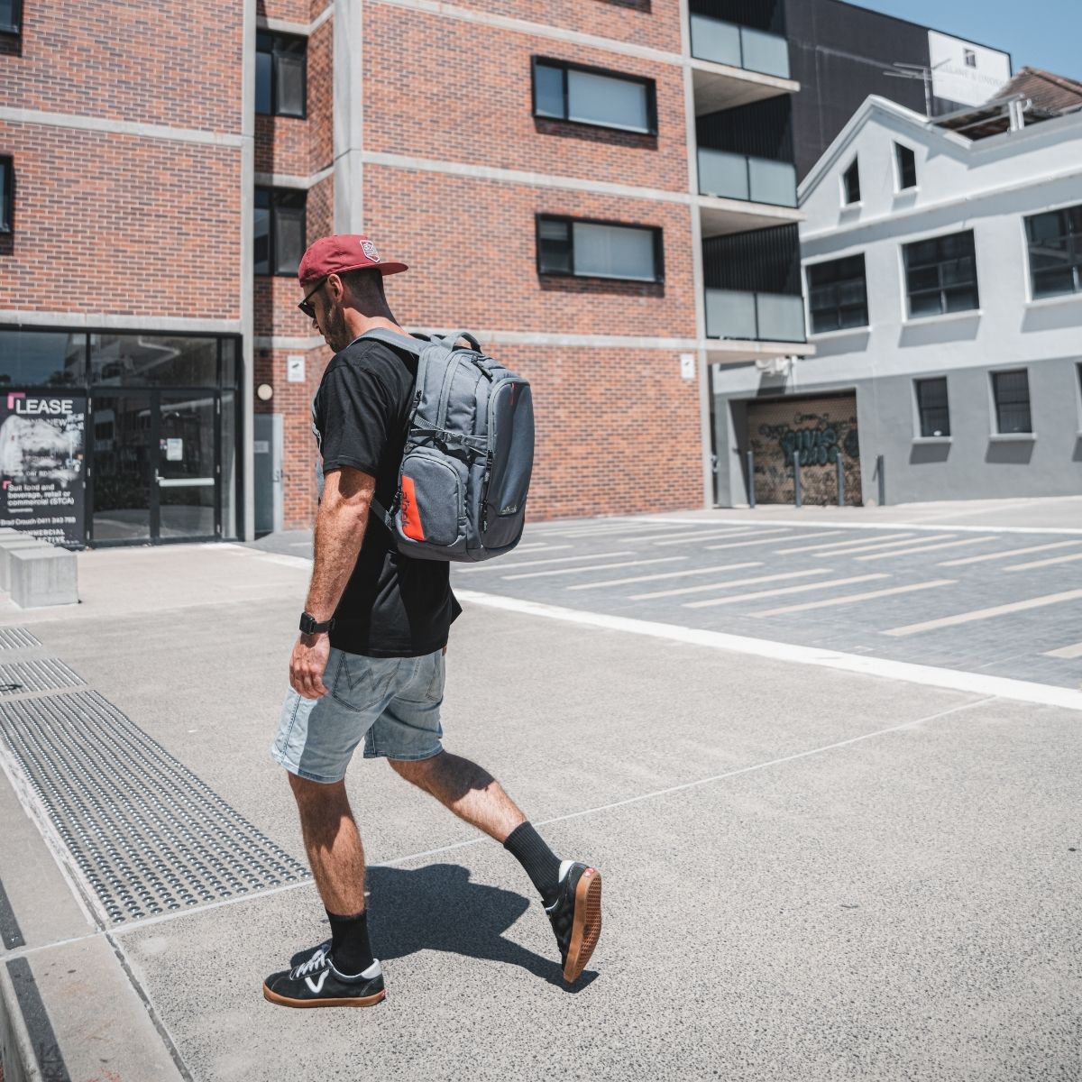 Albek Dudley Backpack Steel Grey