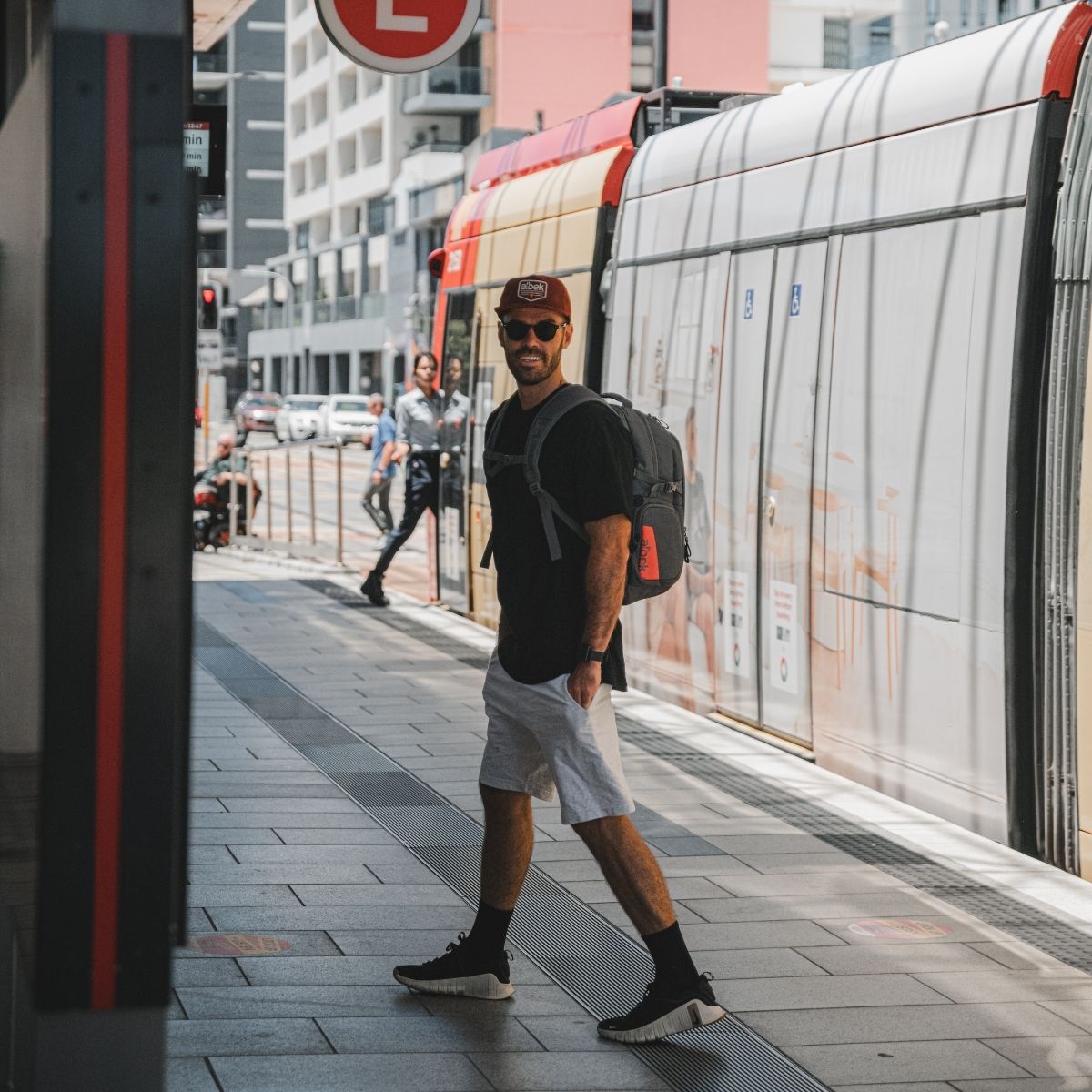 Albek Dudley Backpack Steel Grey