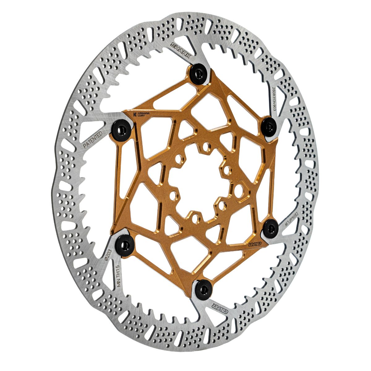 Galfer Mtb Shark Evo Disc Rotor 6 Bolt 2 Mm Kashima Core
