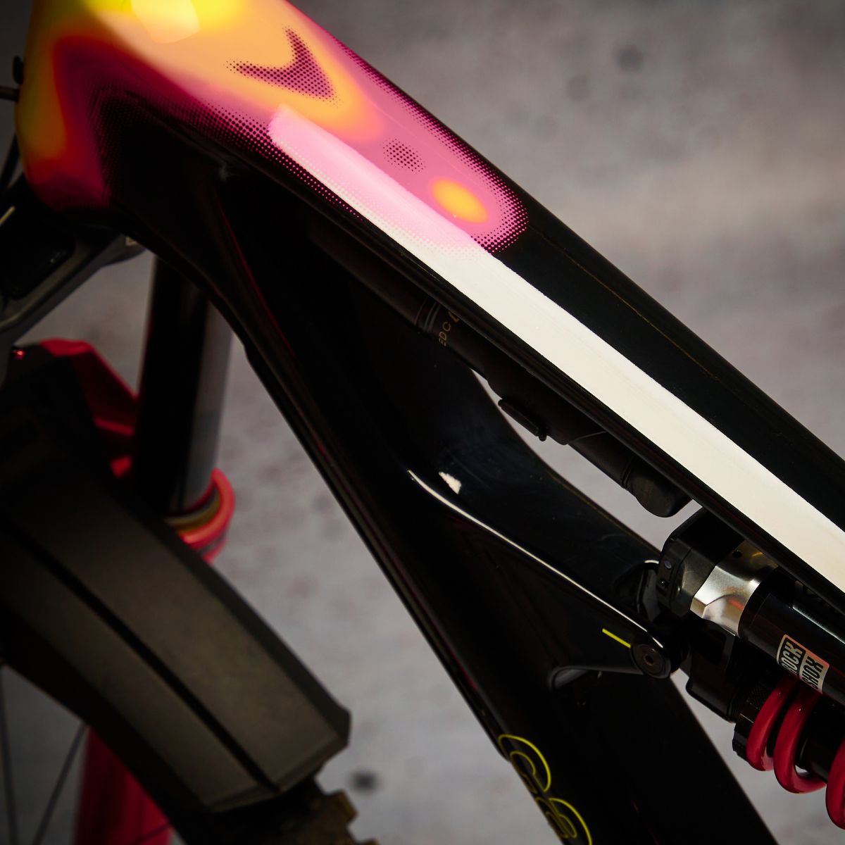 Dyedbro Evo Mtb / E Bike Frame Protection Clear Gloss