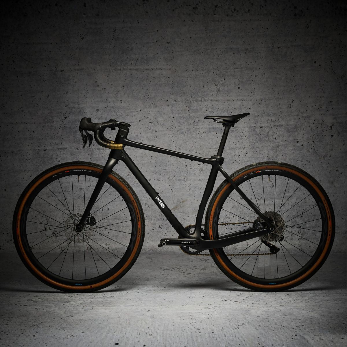 Dyedbro Evo Gravel Bike Frame Protection Clear Matte