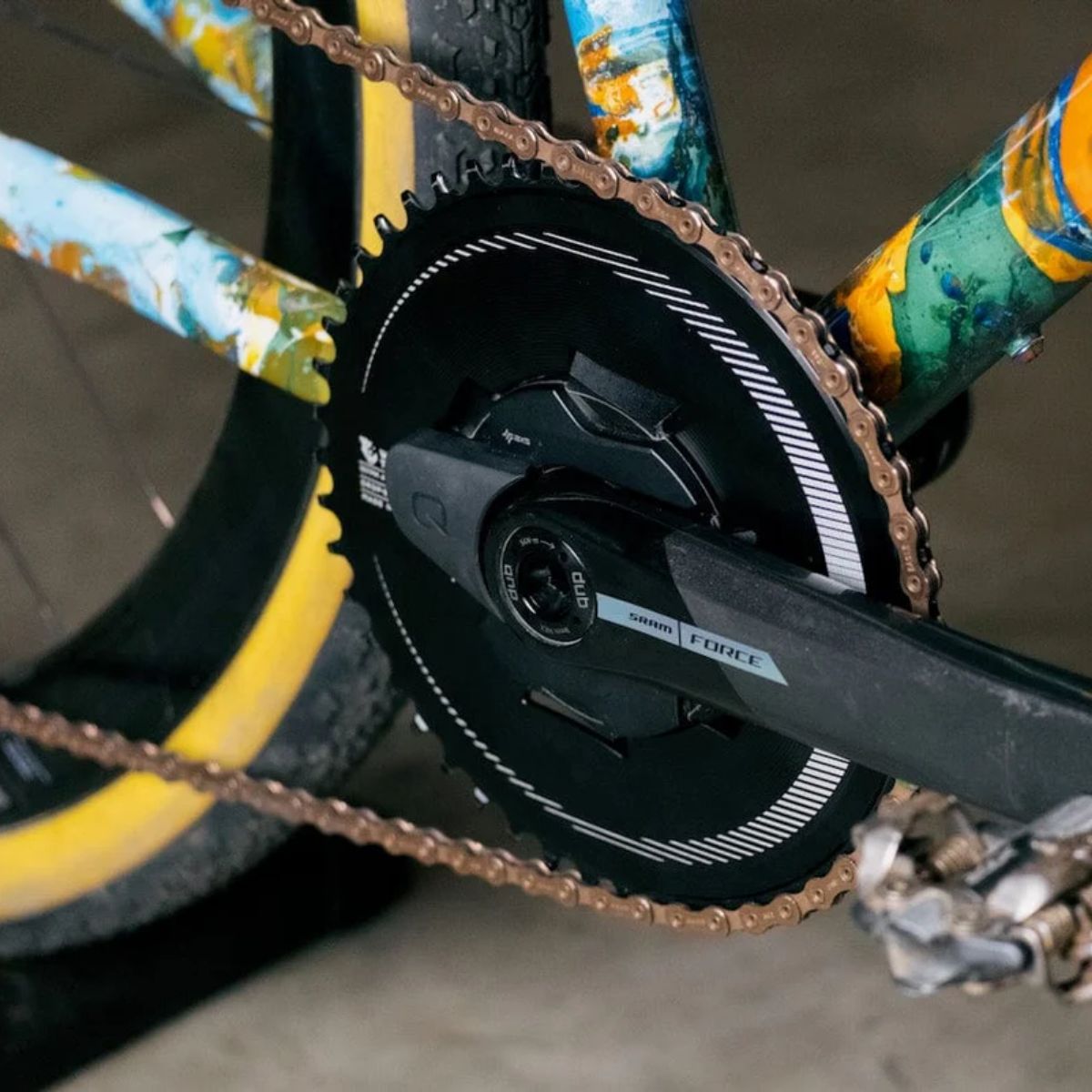 SRAM 107 BCD AERO DROP-STOP B CHAINRING