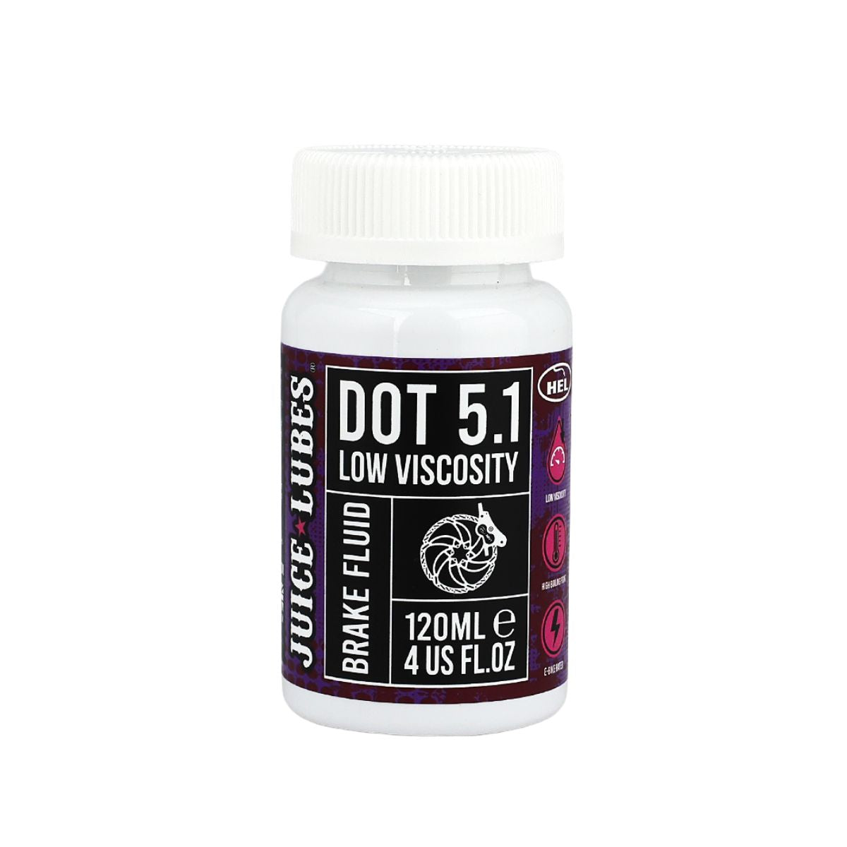 JUICE LUBES - LOW VISCOSITY DOT 5.1 DISC BRAKE FLUID