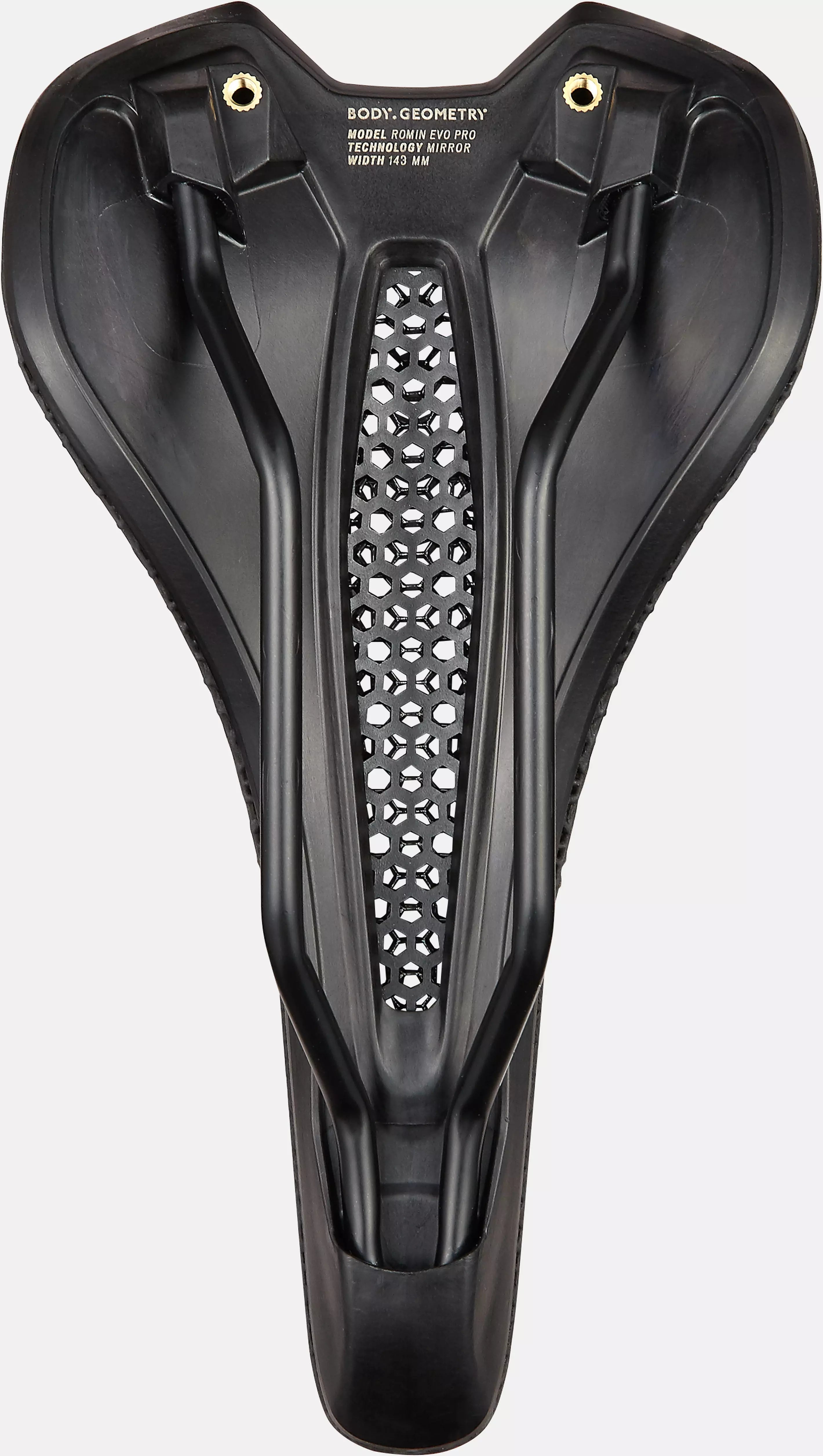 Specialized Romin EVO Pro with Mirror Saddle – Underside