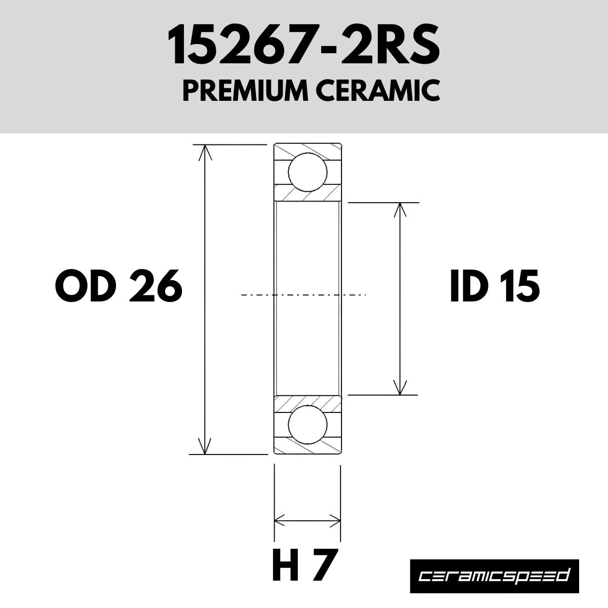 CERAMICSPEED - HUB BEARINGS - COATED