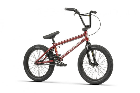 WeThePeople CRS 18″ BMX bike in Translucent Red
