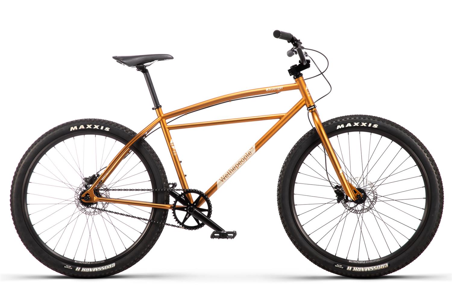 WeThePeople Avenger Matt Cinnamon Metallic finish detail