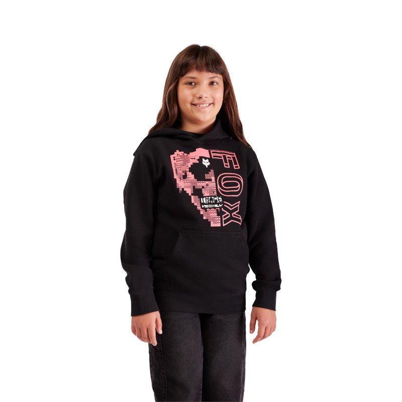 YTH Image Skull Fleece Pullover