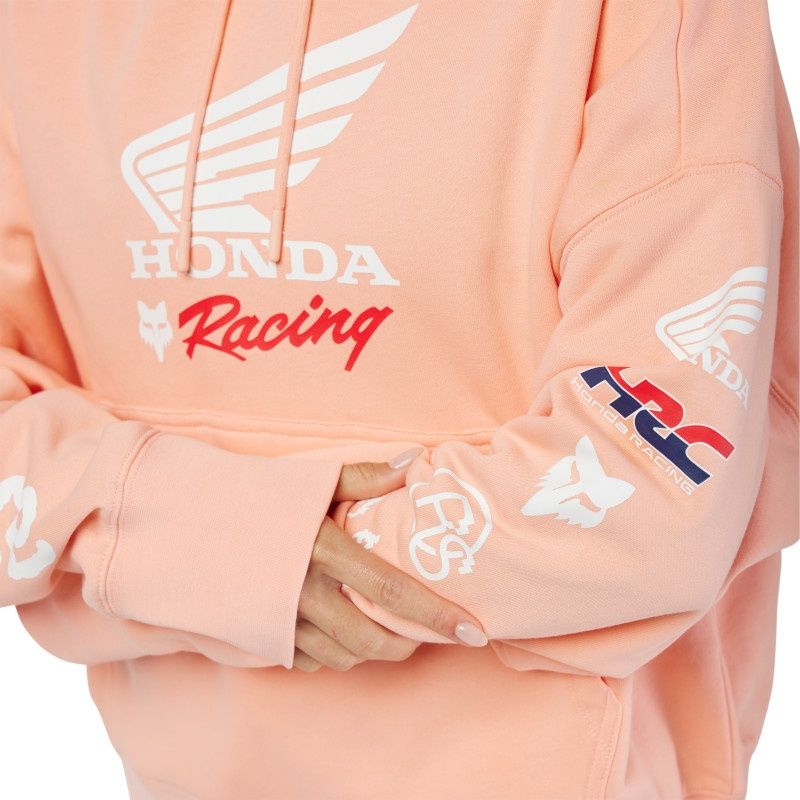 W Fox X Honda Oversized Fleece Pullover