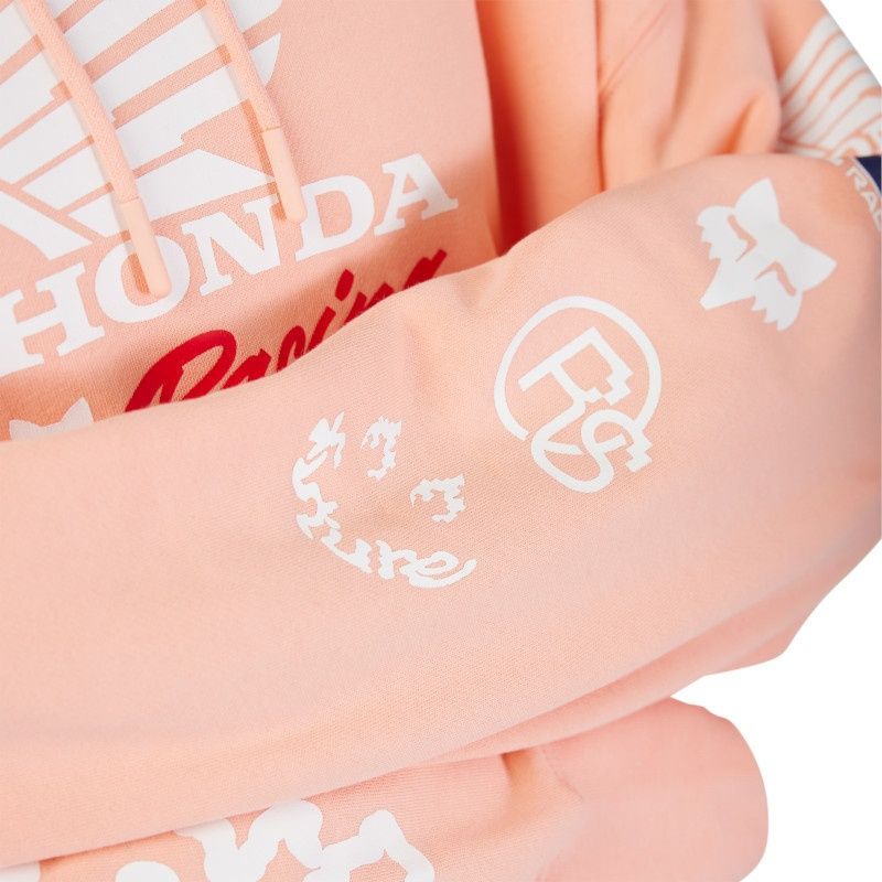 W Fox X Honda Oversized Fleece Pullover