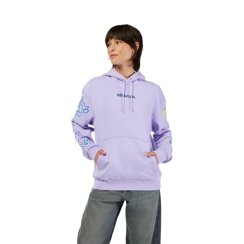 W Hello Future Fleece Pullover