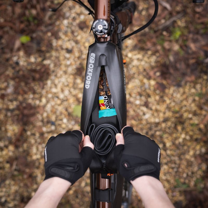 Oxford Aqua Evo Adventure XL Top Tube Bag Black - 8