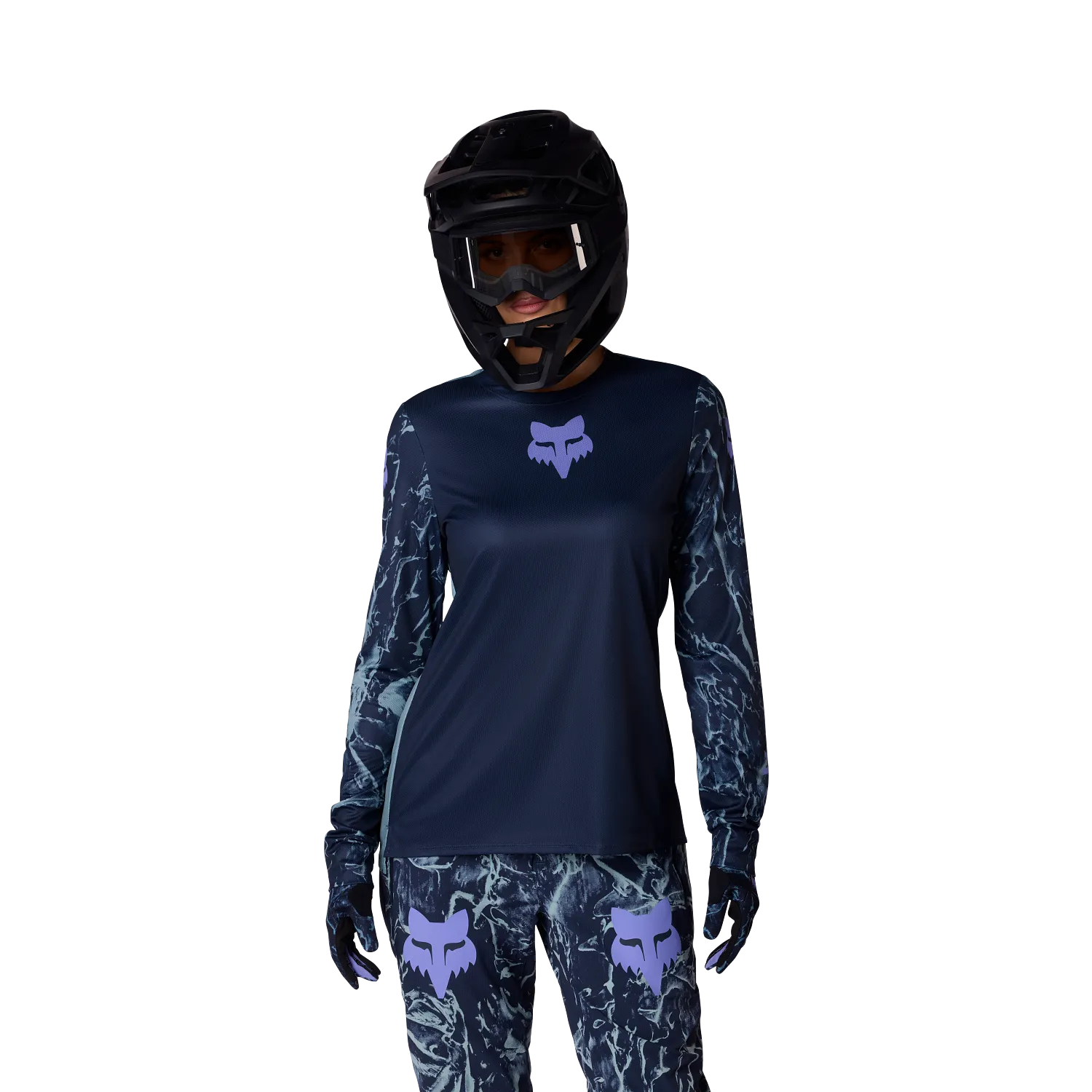 Fox Women's Ranger Long Sleeve Jersey Image Print