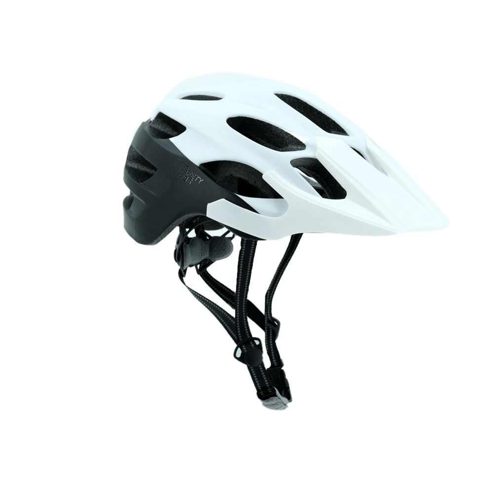 Safety Labs Vox with LED Light - Matt White Black 