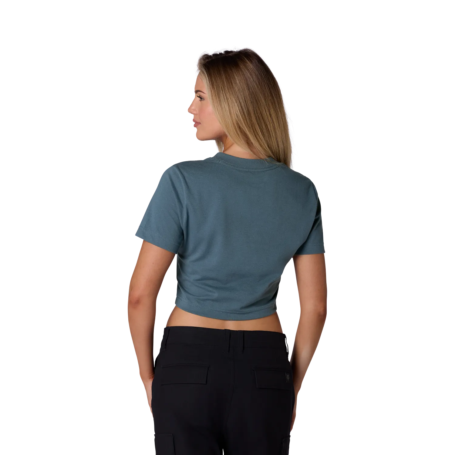 Fox Womens Checker SS Baby Tee