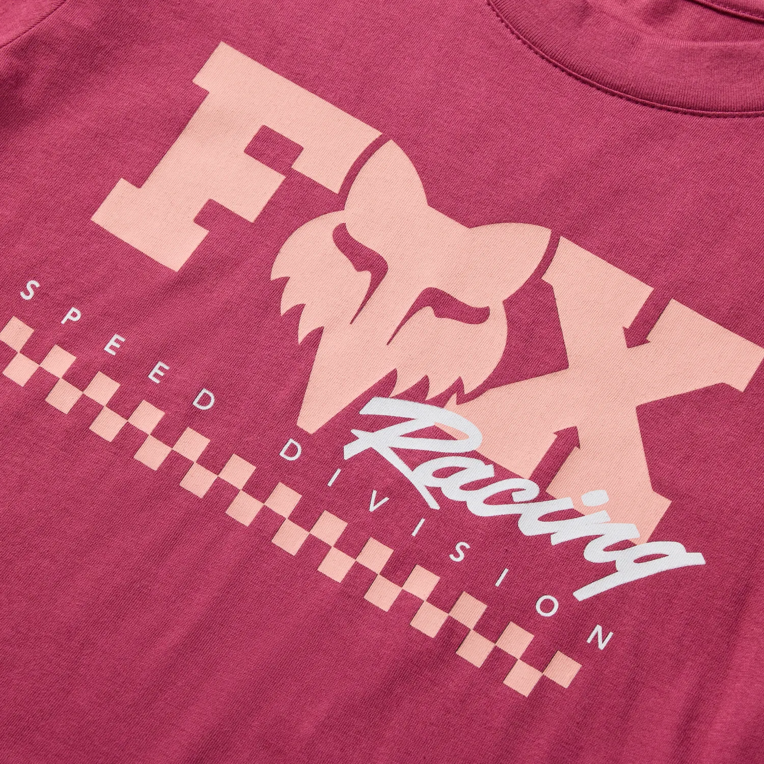 Fox Womens Checker SS Baby Tee