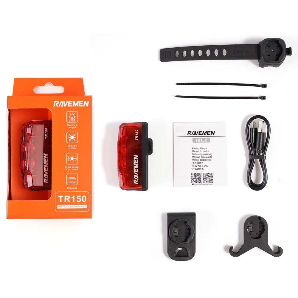 Ravemen TR150 in the box