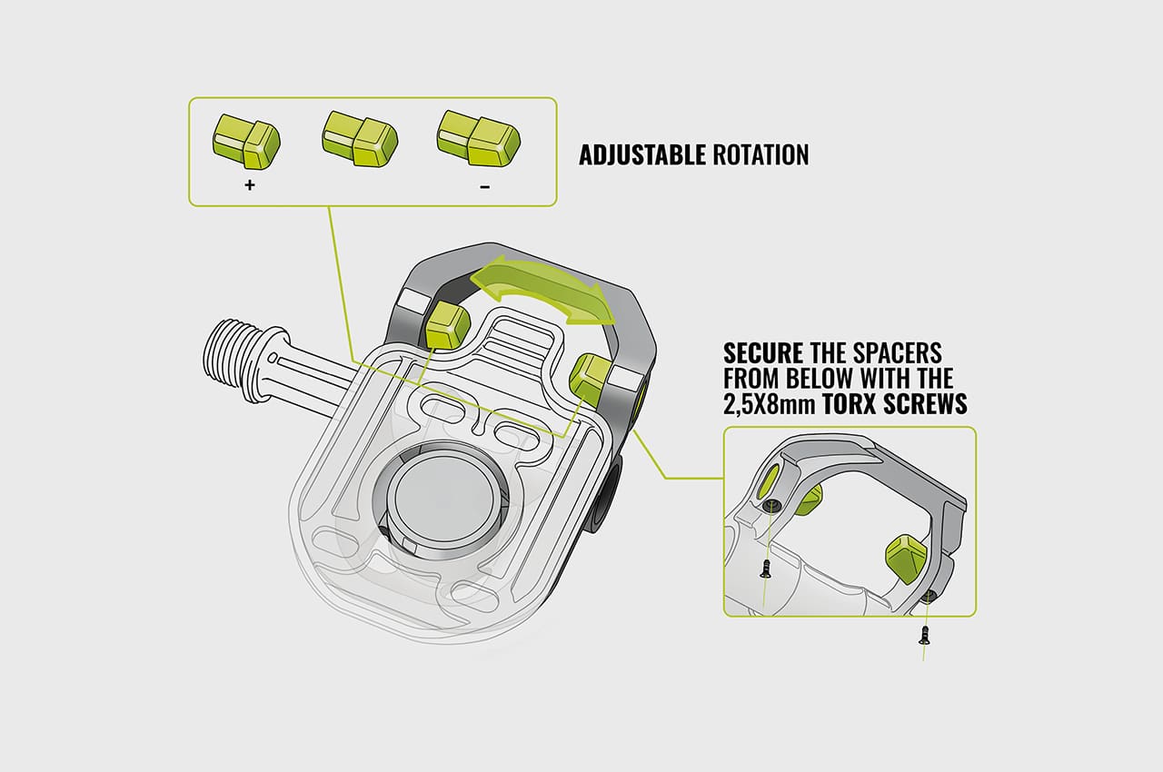 Magped Magnetic Pedals Road 2 -3