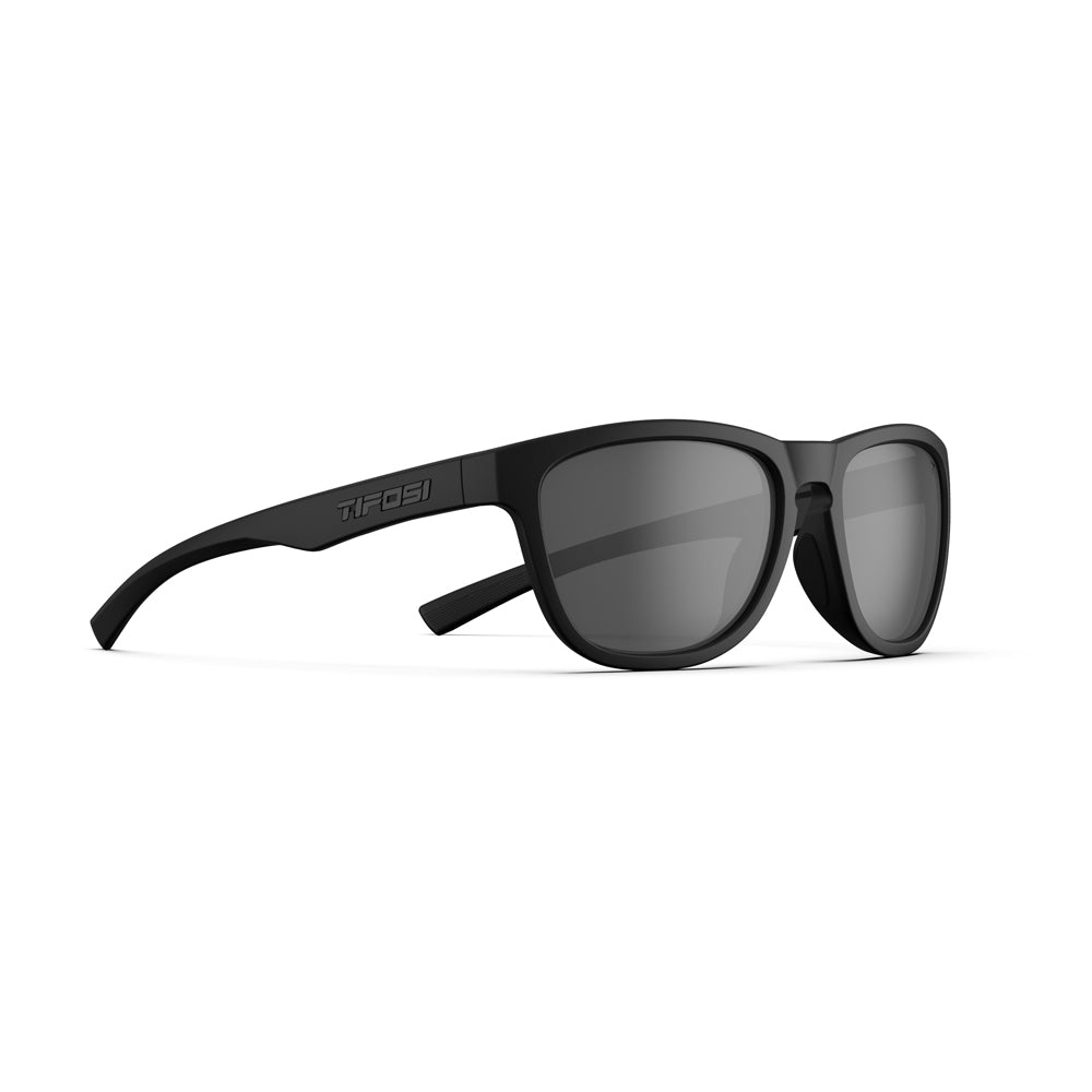 Tifosi Swank S Sunglasses Blackout with Smoke no Mirror Lens
