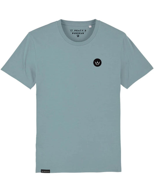 Peatys Crown Tee Citadel Blue