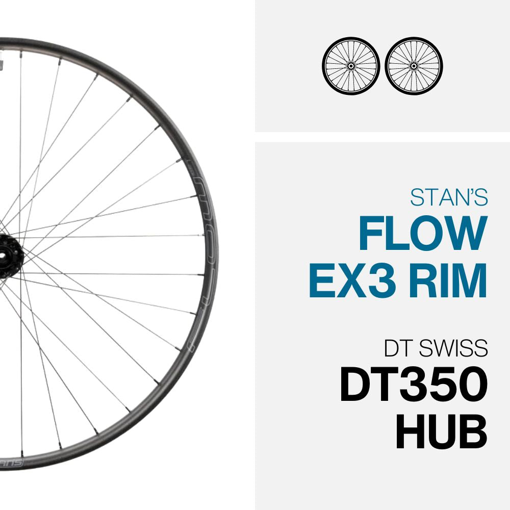 Flow Ex3 On Dt350 27.5" Wheelset