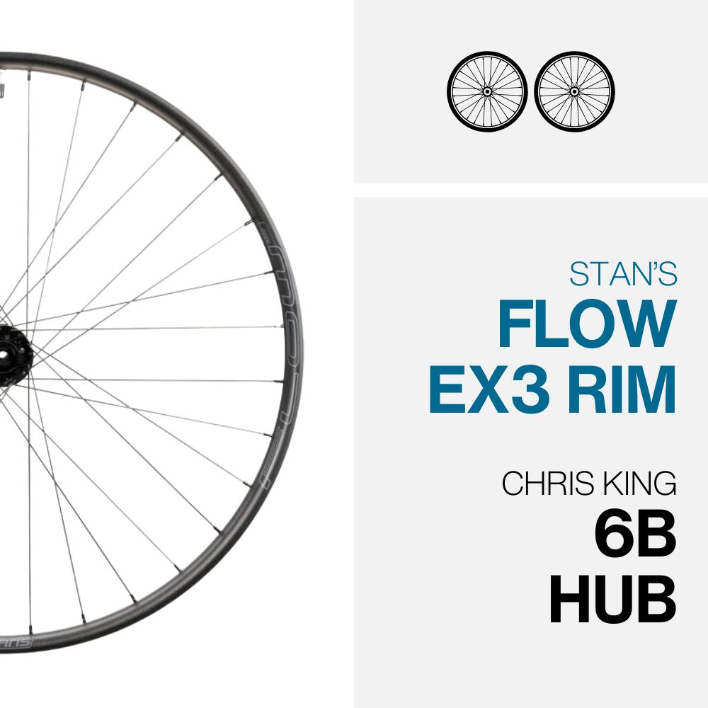 Flow Ex3 On Chris King 27.5" Wheelset