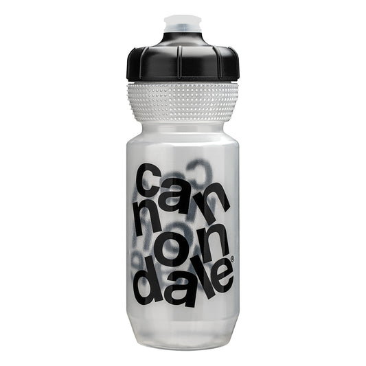 Cannondale Stacked Gripper Bottle Clear 600ml
