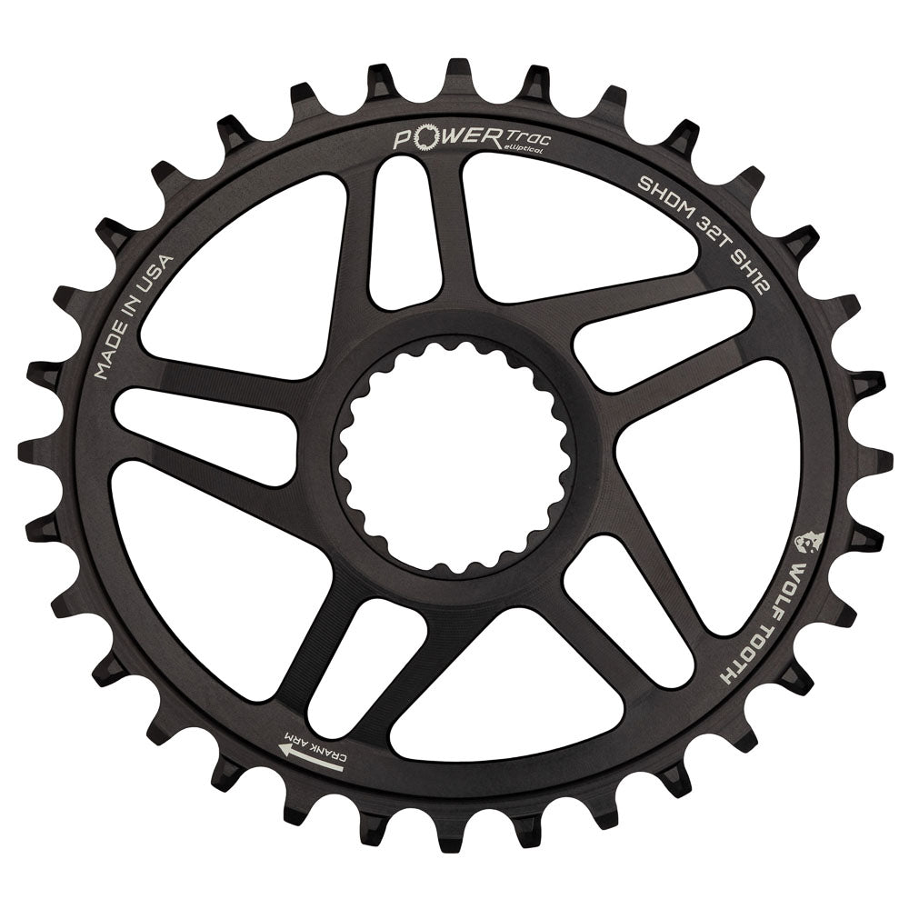 Shimano Dm Oval Drop Stop Chainring Boost Shimano Hg+