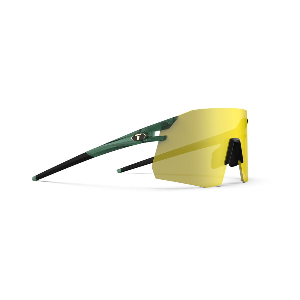 Tifosi Moab XC Sunglasses Forest Vapor with Clarion Yellow, AC Red and Clear Lens
