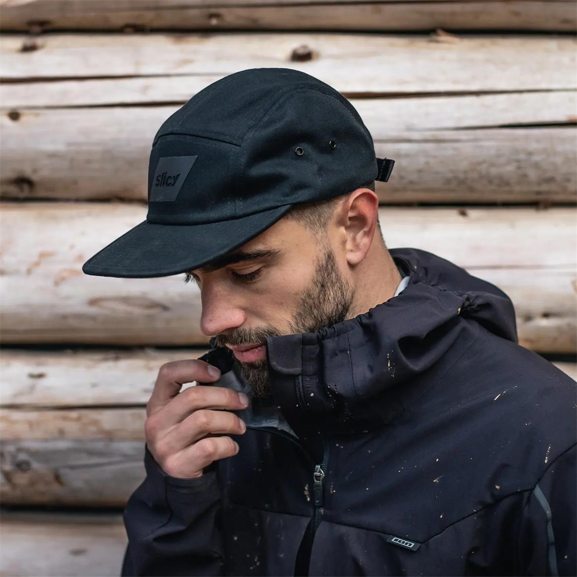 Slicy Flexfit 5 Panel Jockey Cap 3
