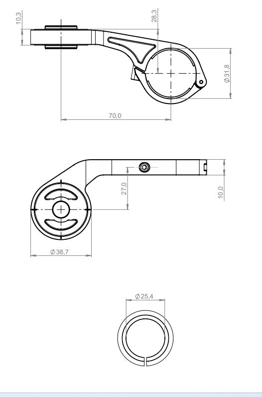 53121 Handlebar mount