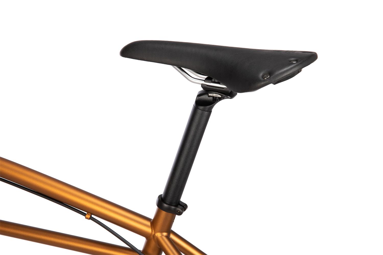 WeThePeople Avenger railed saddle and alloy seatpost