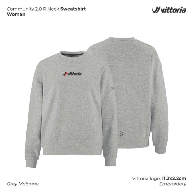 Community Rneck womens GRY