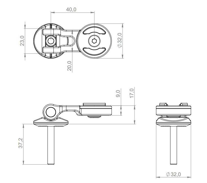 53340 Stem Mount Pro