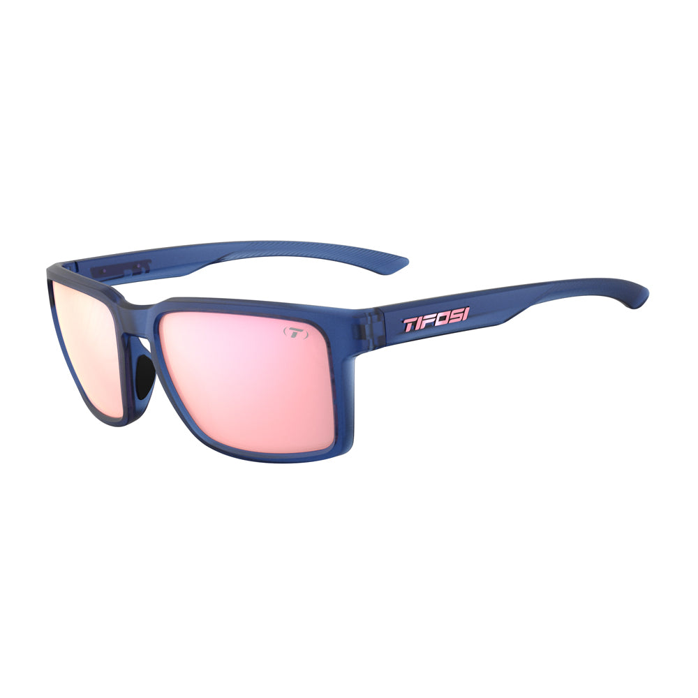 Tifosi Sylo Sunglasses Midnight Vapor with Pink Mirror Lens
