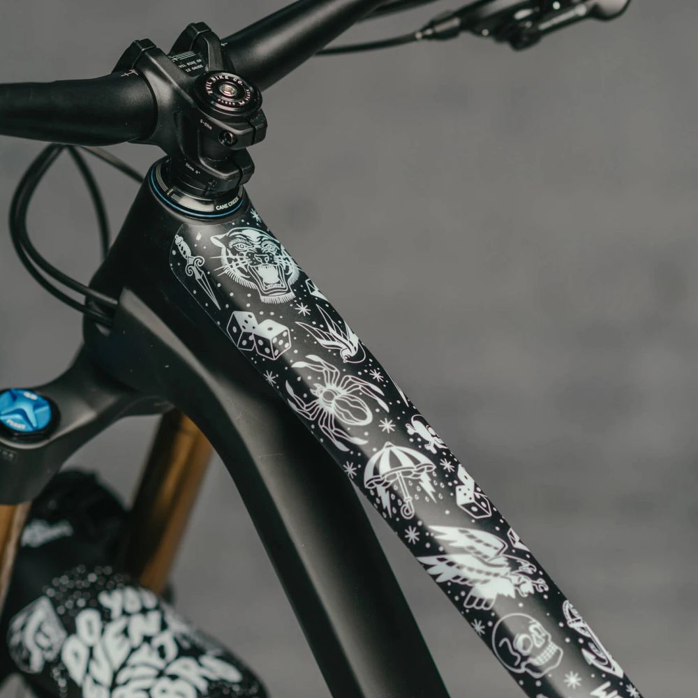 Dyedbro Mtb Frame Protection Old School Tattoo
