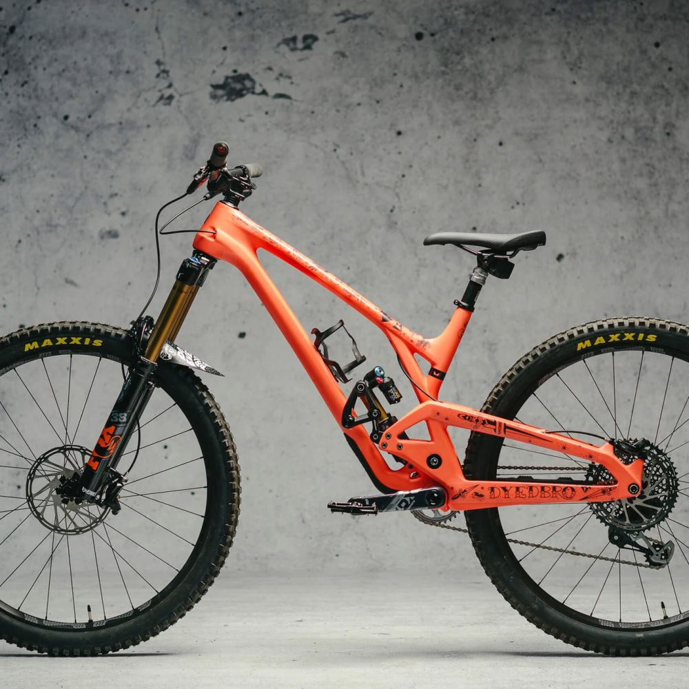 Dyedbro Mtb Frame Protection Old School Tattoo