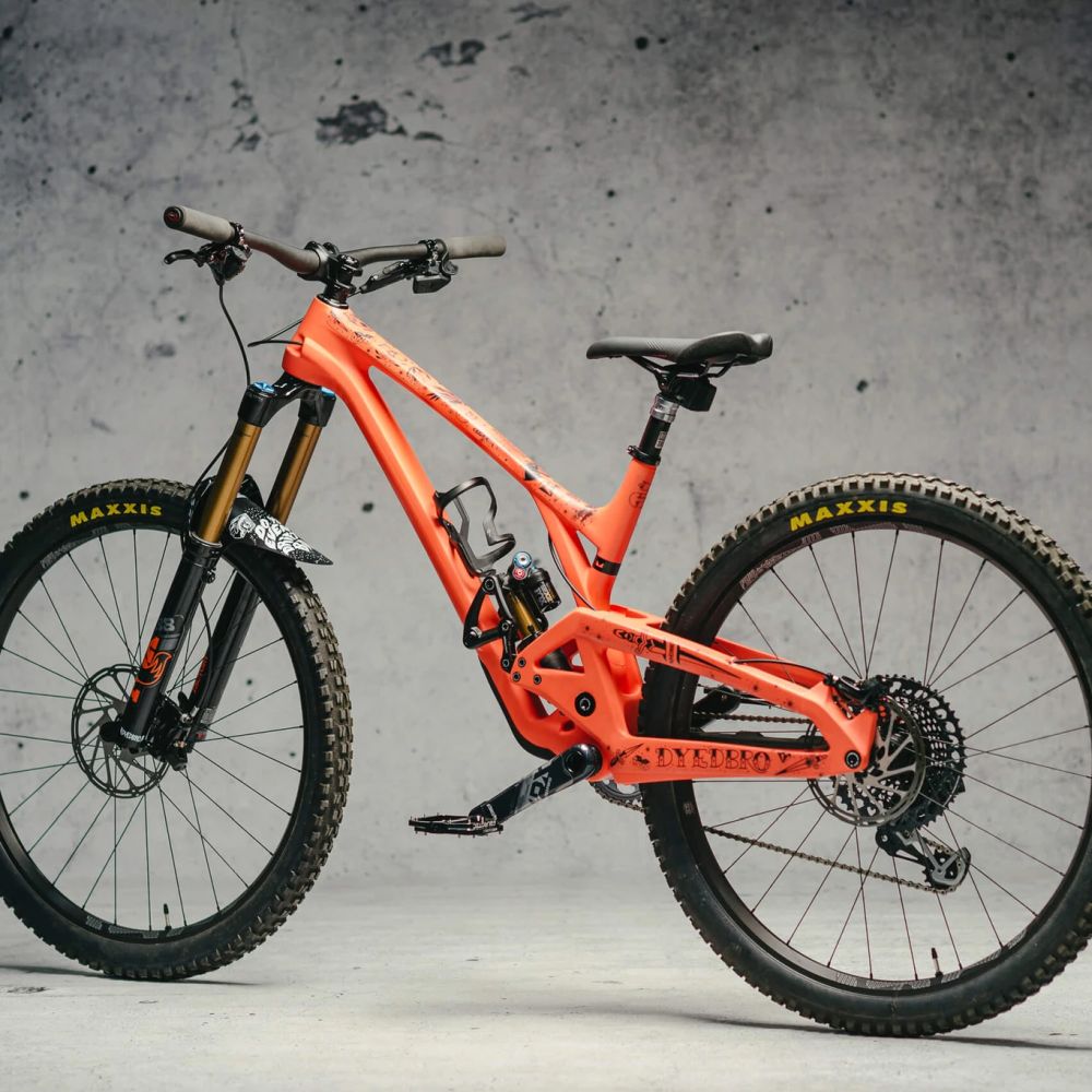 Dyedbro Mtb Frame Protection Old School Tattoo