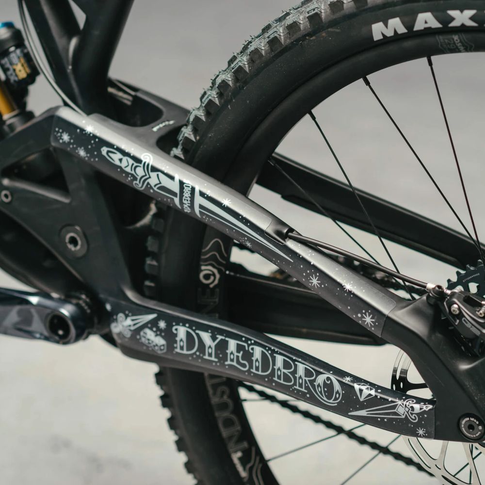 Dyedbro Mtb Frame Protection Old School Tattoo