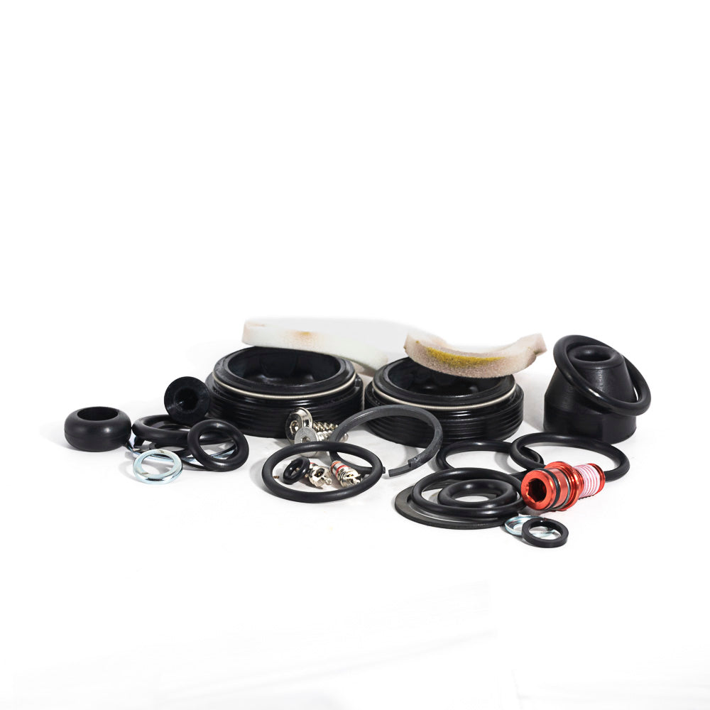 RockShox Fork Service Kit - Full Service Solo Air - (Includes Air Seals, Damper Seals and Hardware) - Bluto A1