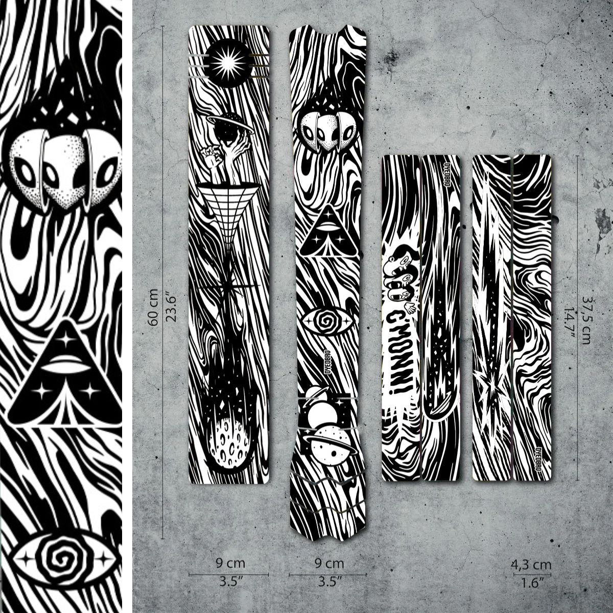 Dyedbro Mtb Frame Protection Kaos