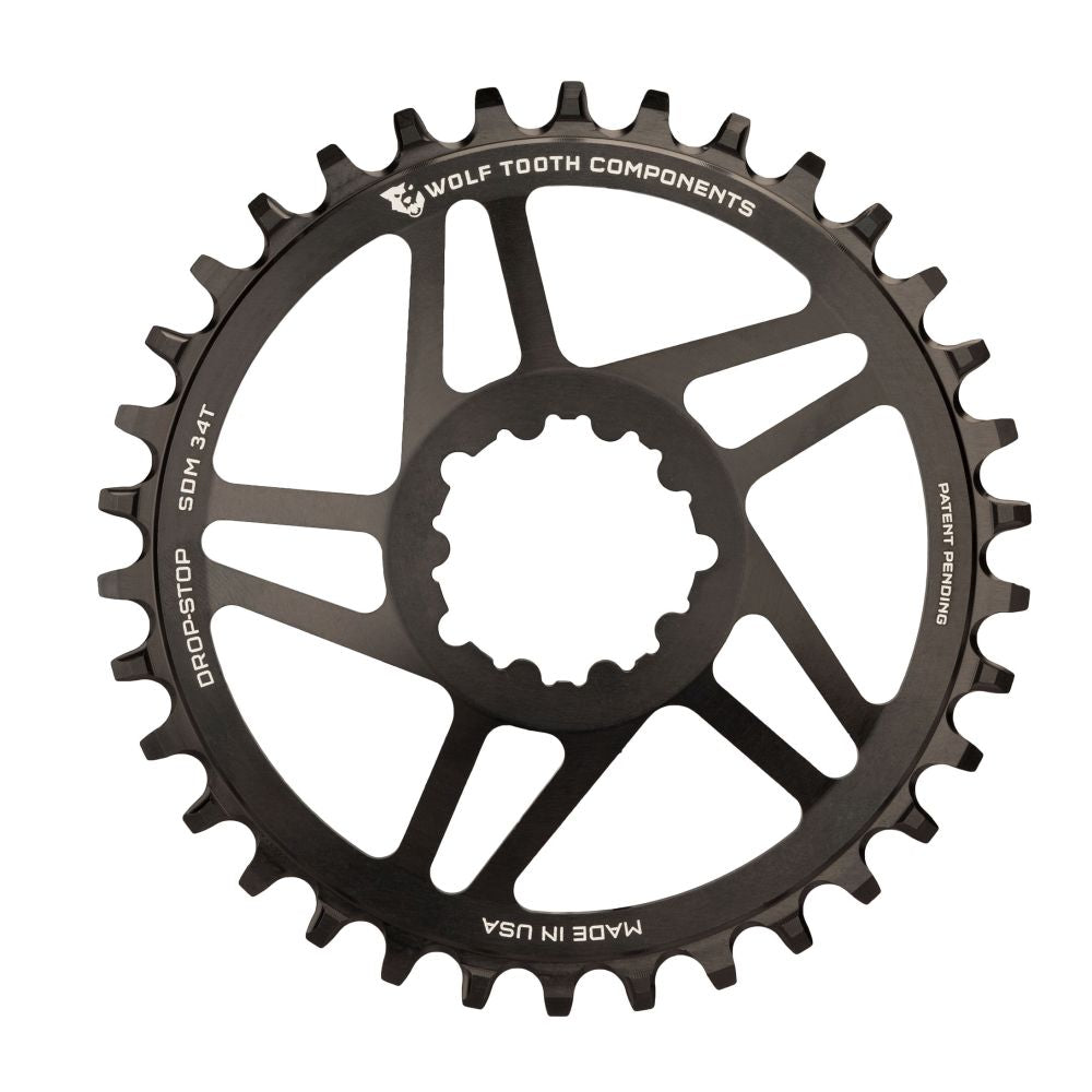 Wolf Tooth Sram Dm Drop Stop B Chainring 0 Mm Offset