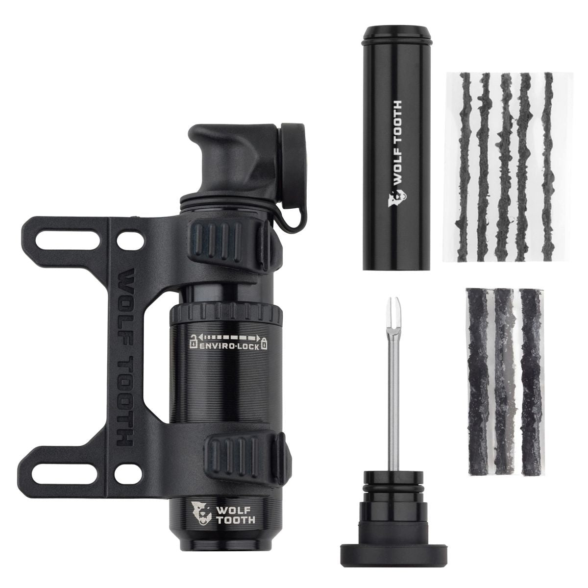 Wolf Tooth Encase Pump 30 Cc With Tubeless Tyre Plug Tool