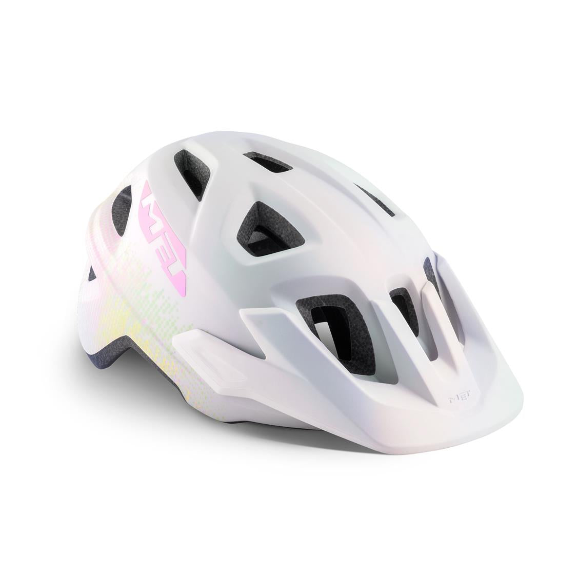 MET Youth Eldar Helmet Iridescent White 4